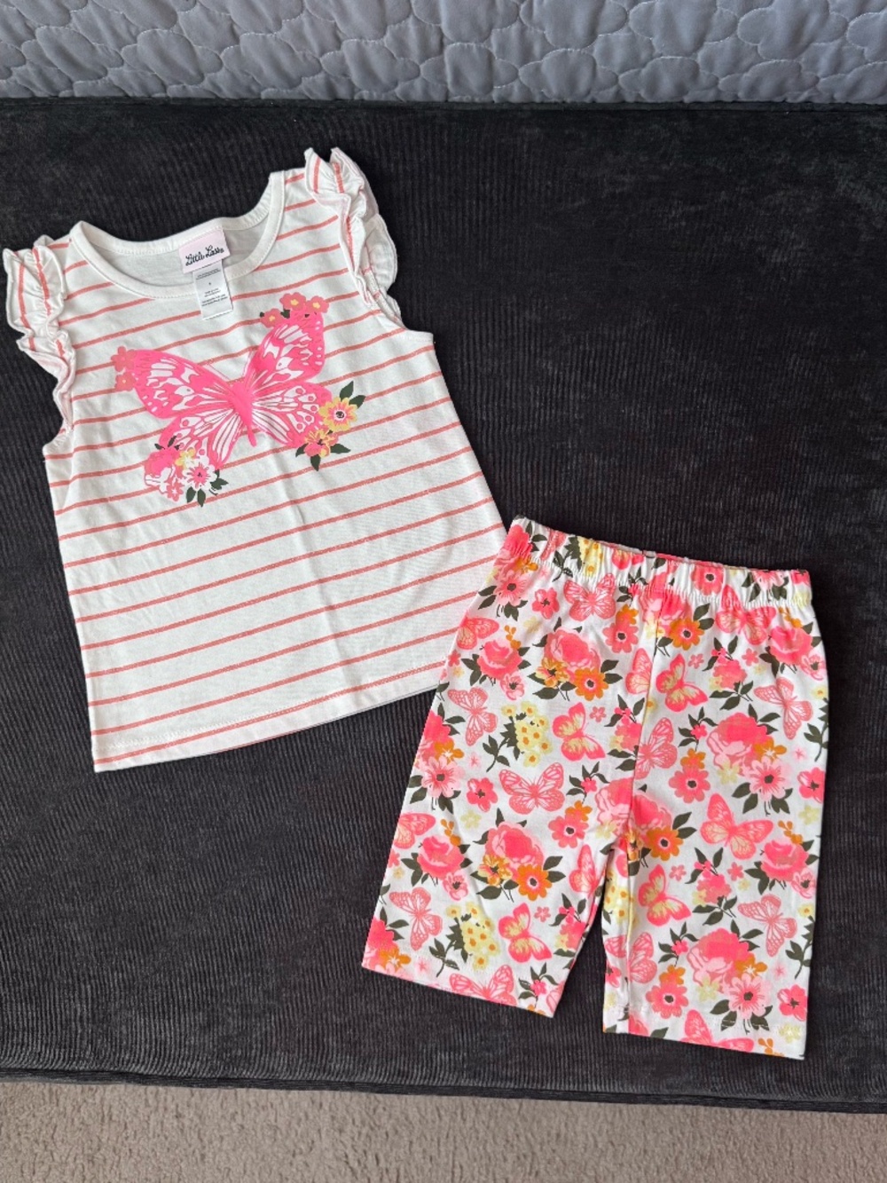 Little Lass Shirt and shorts set